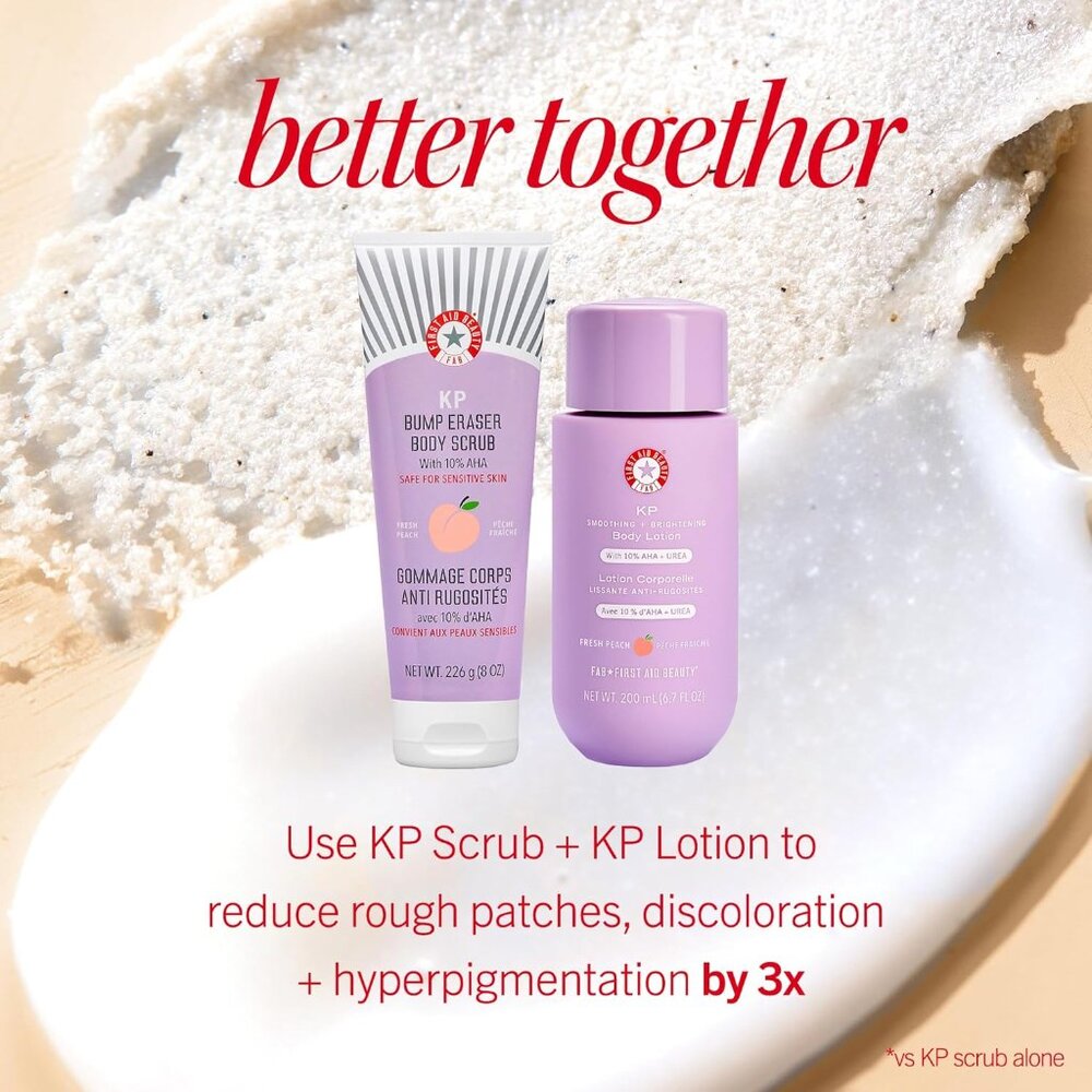 First Aid Beauty KP Smoothing + Brightening Body Lotion (200ml / 6.7 fl oz) - Picture 7 of 10